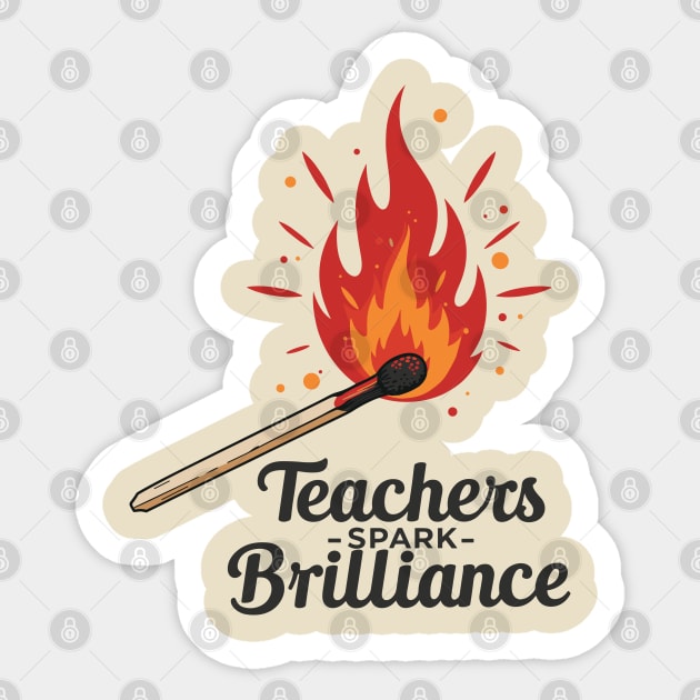 Teachers Spark Brilliance Sticker by enrynz